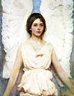 Abbott Handerson Thayer Canvas Paintings - Angel
